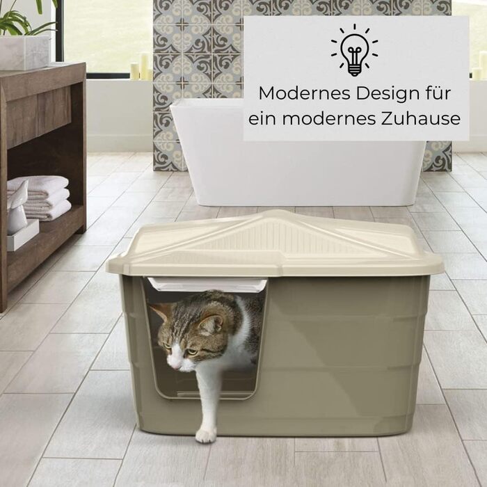 Кішка та собака: Будинок/Корзина для тварин Outdoor/Indoor, Вологостійкий пластик