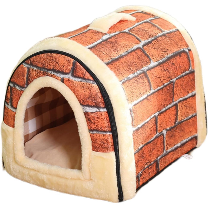 Кімната для собак Pevfeciy: затишна будка для маленьких собак, кімната для домашніх тварин, тепла будка для собак та котів, зручна кімната для відпочинку