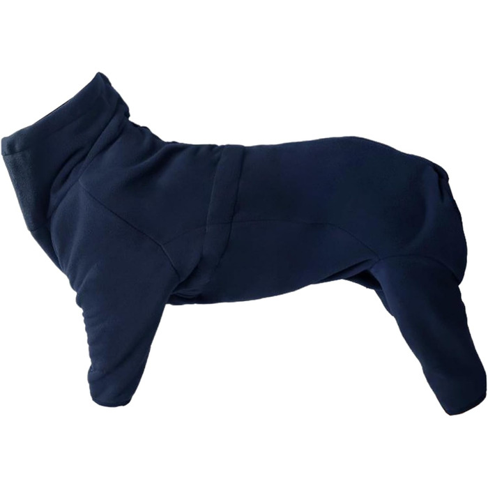 Зимовий теплий одяг для собак, тепла куртка з коміром, блискавка, регульована застібка, м'який флісовий халат для маленьких та середніх собак, прогулянки, походи, сон, розмір M