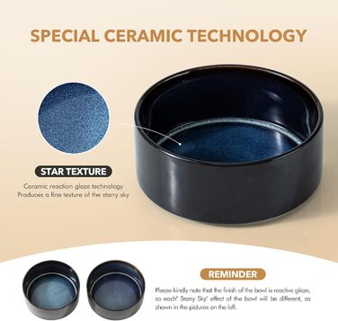 Керамічна годівниця та миска для води Havnina для собак маленьких порід, з неслизьким дном (800 мл, арктичний білий)