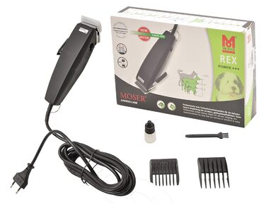 Професійна машинка для стрижки тварин Moser Rex 1230 для середніх собак (стара версія)