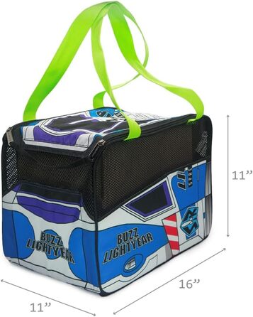 Сумка-переноска для тварин Buckle-Down Disney Toy Story, Buzz Lightyear, космічний корабель, поліестер
