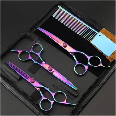 Ножиці для собак Profi Hundeschere: вигнуті ножиці для грумінгу, леза Blade ScissorsUnique, ножиці для стрижки вниз