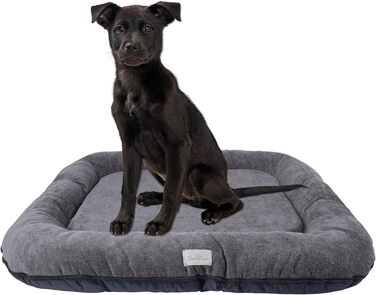 Водонепроникне лежанка для собак, лежанка-матрац з Codura | Для маленьких собак | Сірий колір, розмір L (95 x 75 см)