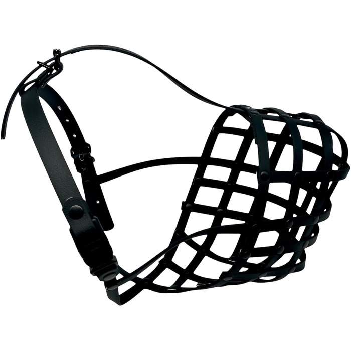 Корзина для дресирування собак L&J Pets Biothane для догів (XDB1, чорний)