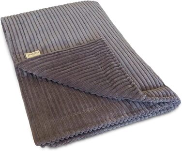 Лежанка для собак Knuffelwuff Timor, 100x70 см, антрацит. М'яка, зручна, легко миється. Підходить для собак великих, середніх та малих порід.