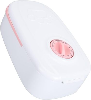 Автоматичний диспенсер для котячого корму з охолоджуваним відсіком, годівниця для малих собак, сухий/вологий корм, програмована годівниця (РОЖЕВИЙ)