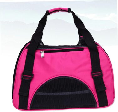 Рюкзак-переноска для собак та котів DOITOOL, рожевий, для подорожей та активного відпочинку