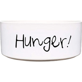 Керамічна годівниця для собак «Hunger» - миска для корму та води, 1.300 мл