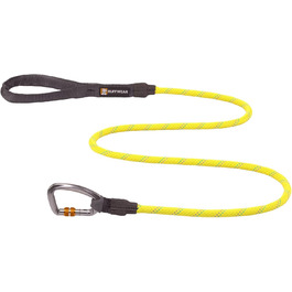RUFFWEAR Knot-a-Leash повідок для собак, відбивний, мотузковий, з карабіном, довжина 1,5 м, товщина 7 мм, зелений