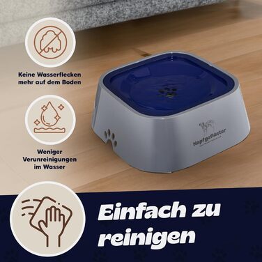Napfgeflüster Bella - Миска для собак, 1 л, не проливається, для подорожей, миска для води для собак та котів