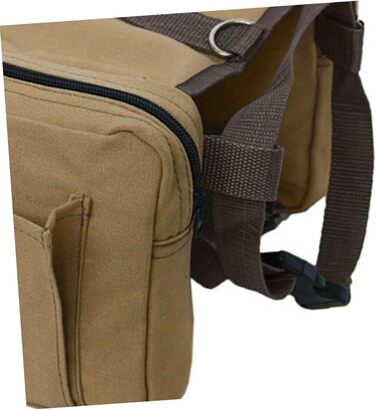 Рюкзак для собак Milisten: зручний та функціональний для прогулянок, кемпінгу та подорожей. Зручний для собак та цуценят, з кишенями для води та перекусів.