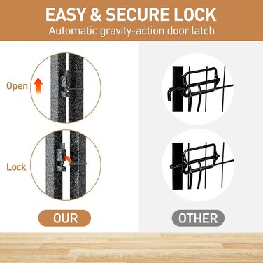 Металевий вольєр для собак Petorldog з 16 панелей, 101,6 см, для великих, середніх та маленьких собак, для дому та вулиці, ідеально для кемпінгу, двору та автодому