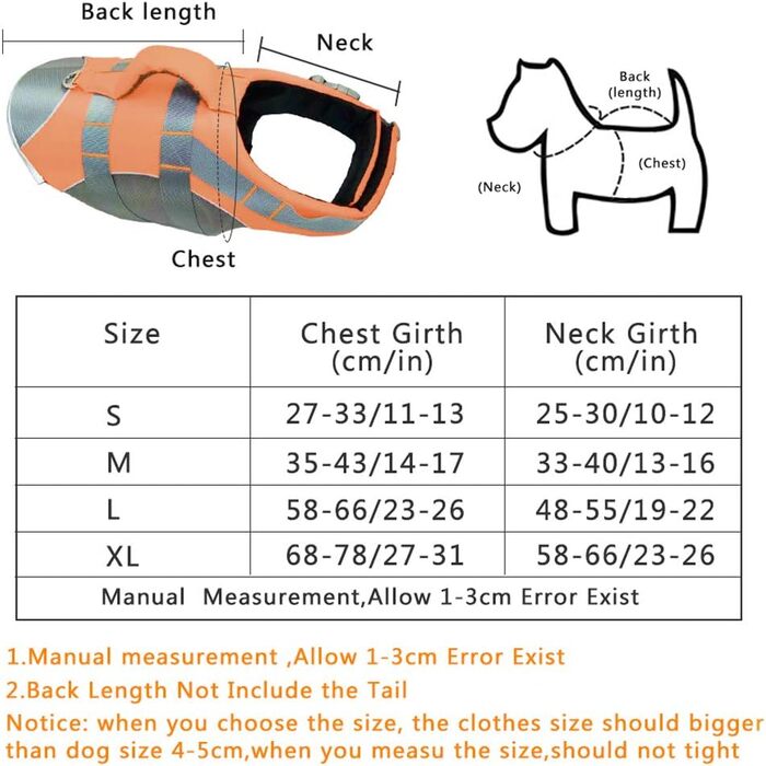 Жилет рятувальний для собак PJDDP, рожевий, розмір M. Жилет для плавання з рятувальним ручним захопленням, з матеріалу Ripstop, для тренувань у воді.