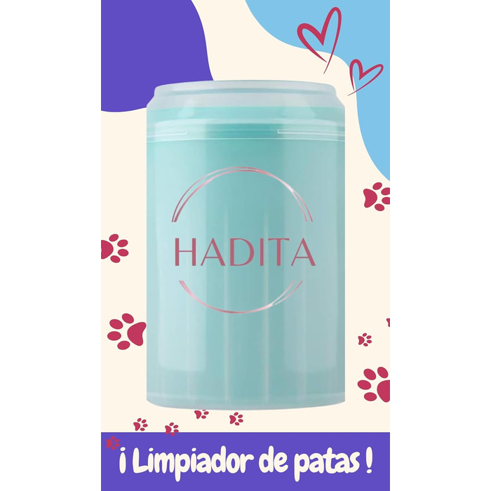 Очищувач для лап собак - гігієна для подушечок лап (Синій, L)