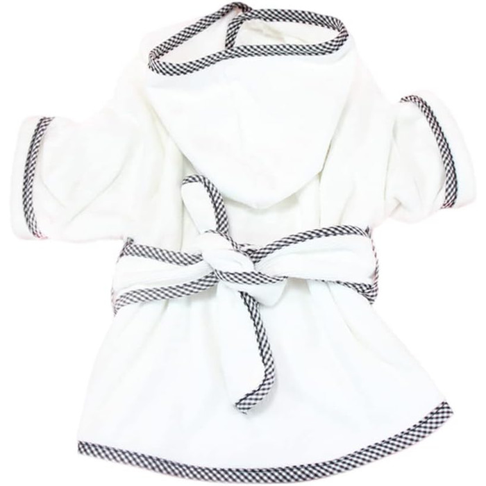 Рушник для собак з мікрофібри, рушник для котів та собак різних розмірів, м'який, швидковисихаючий, білий, M