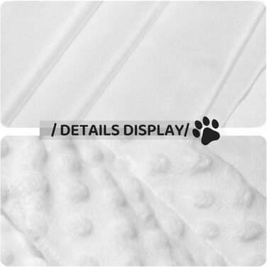 М'яка підстилка для собак та котів ZORIN, 70x50 см, вовняний візерунок, для вольєру, ліжка, переноски