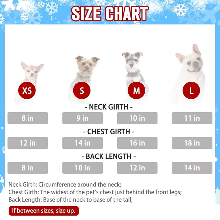 KOOLTAIL Теплий зимовий светр-гетр для собак середніх та великих порід, теплий зимовий одяг для тварин, червоний та зелений колір