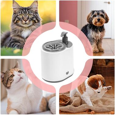 Автоматичний очисник лап для собак – електричний, портативний, USB-пристрій з мікрофіброю для догляду за шерстю