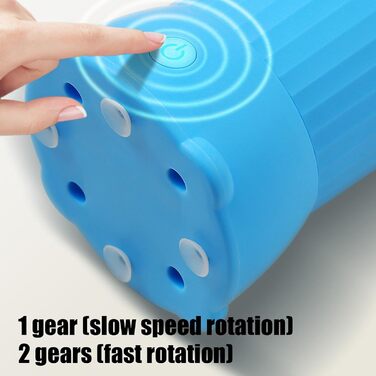 Автоматичний мийка лап для собак, USB-зарядка, для собак малих та середніх порід, блакитна