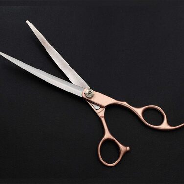 Набір професійних ножиць для грумінгу собак та котів з нержавіючої сталі 5-в-1, з гребінцем та чохлом