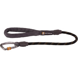 RUFFWEAR Knot-a-Long короткий повідок для собак з карабіном, 0,76 м, чорний обсидіан