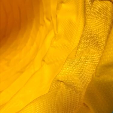 Туннель для аджиліті Callieway® для собак, діаметр 60 см, повний захват 360°, жовтий (6 м)