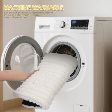 М'яке ортопедичне ліжко для собак BVAGSS, 90x60 см, біле. Лежанка для собак, зручна та тепла, з неслизьким дном.