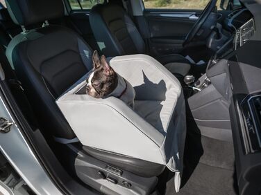 Автомобільний лежак для собак, переноска, корзина для собак, лежанка для котів, для маленьких собак, штучна шкіра, 46x46x31 см