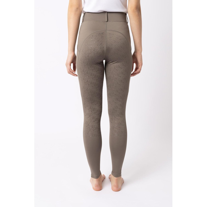 Легінси для верхової їзди HORZE Damen DEA, з повним сидінням та кишенею для телефону (32, Morel Brown)
