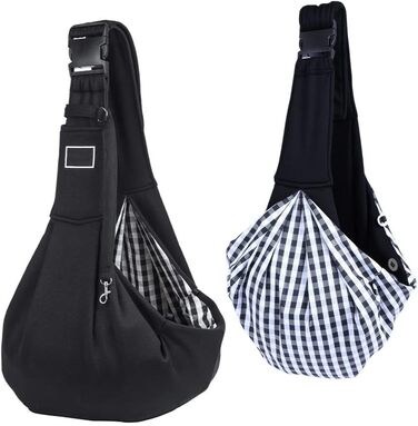 Рюкзак-переноска для собак та котів, чорний: зручний, з регульованим ременем та кишенею