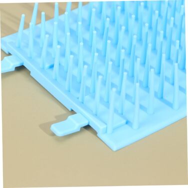 Машина для миття лап тварин Healeved USB, силікон, ротаційна мийка лап для собак і котів, блакитно-білий, 16.4*10.4*2.3 см