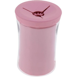 Миска для миття лап собакам, рожева | Чистяча щітка для лап собак