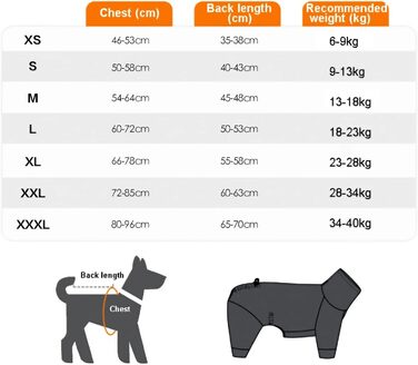 Зимовий одяг для собак з ніжками - тепла куртка з поліестеру для малих, середніх та великих собак. Повний захист, м'яка та зручна (для дому/на вулицю, сніг). Колір: темно-сірий, розмір: L