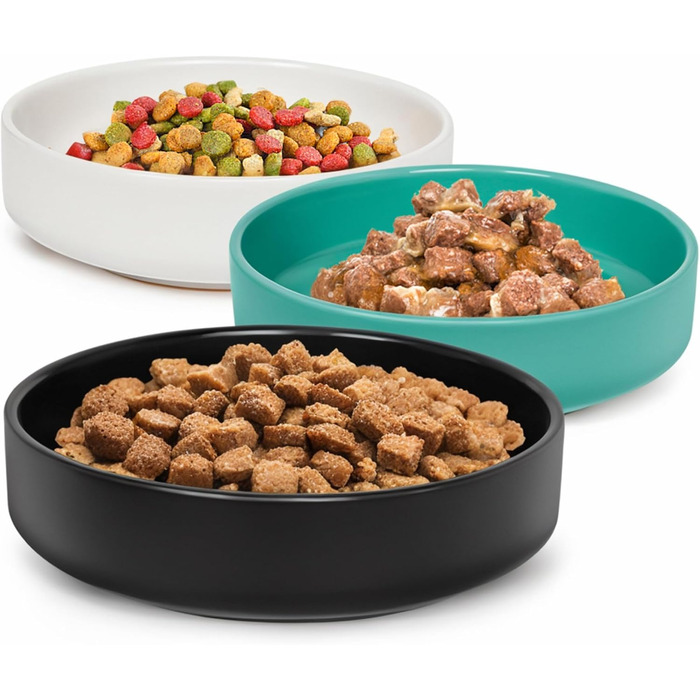 Котлові миски з кераміки для котів та кошенят: набір мисок для корму, годівниці для тварин