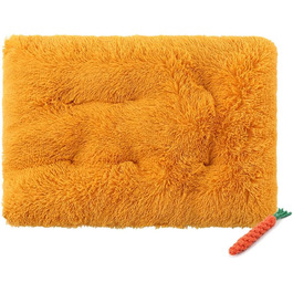 Лежанка для собак FANSU, м'яка, знімна та миється, жовта (XL, 95x65 см)