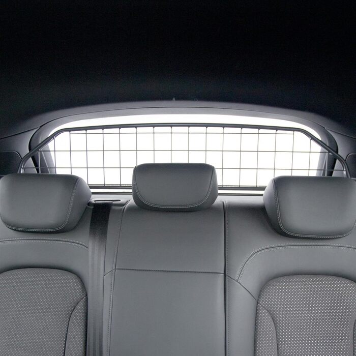 Автомобільна перегородка Travall для собак Audi Q3 (2011-2018), RS Q3 (2013-2018) – захисна сітка для багажника, сталева бар'єрна решітка для перевезення домашніх тварин і вантажу