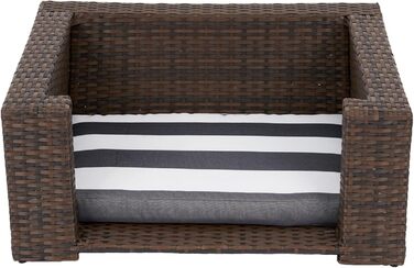 Ліжко-лежанка для кота або маленького собаки Teamson Pets Clotho (ратан, коричневий) ST-N10005-UK