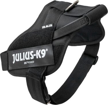Шлея Julius-K9 IDC Stealth, розмір XL/2, чорна, для собак