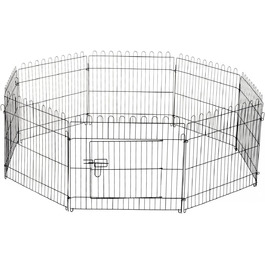 PawHut® вольєр для цуценят, огорожа для собак, вольєр-загон для малечі, 5 розмірів: 71x61 см