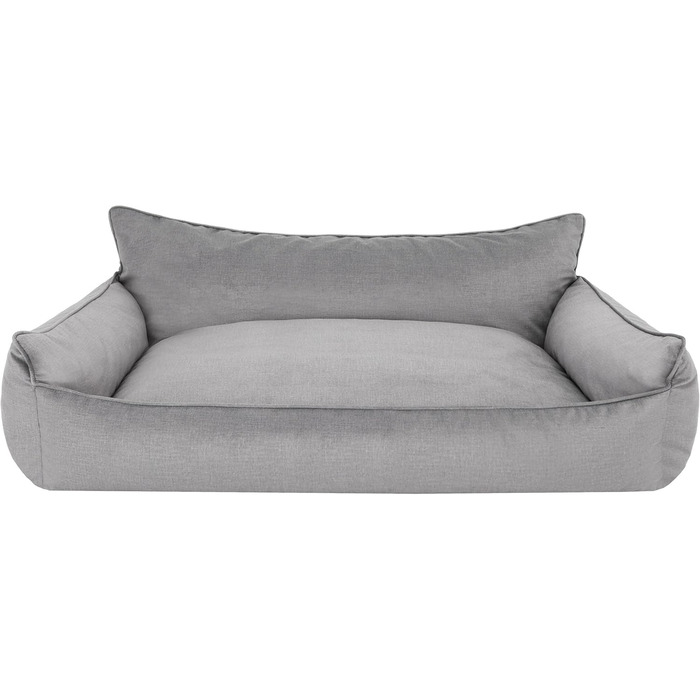 Ліжко для собак, лежанка для тварин, килимок для собак, ліжко-кімнат, матрац для собак, диван для тварин, матрац, XXXL - 132 x 106 см, графіт, екологічний розмір: XXXL - 132 x 106 см