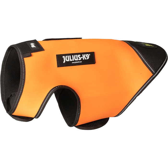 Одяг для собак Julius-K9 IDC Neopren, M, оранжево-чорний