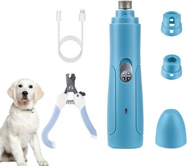 Електричний точило для кігтів тварин Toddmomy (3 шт.) - для котів та собак, з ABS пластику