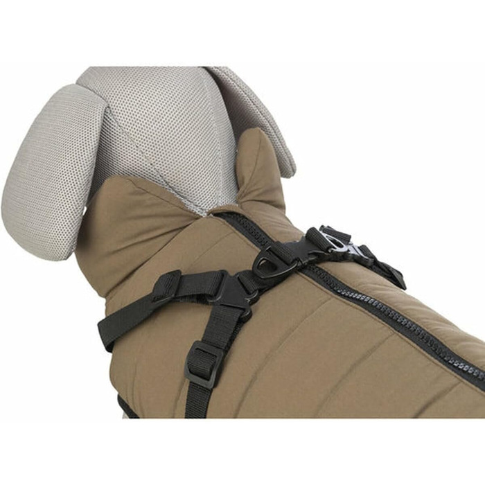 Шлейка Trixie Pirou Winter з намордником, розмір S (40 см), пісочний колір