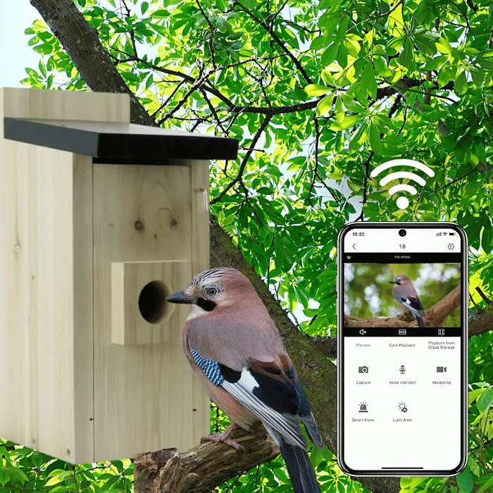 Інтелектуальна годівниця для птахів з WiFi-камерою Tuya BH1