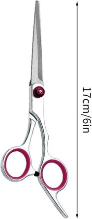 Професійний набір ножиць для грумінгу собак 4 в 1, 6 дюймів, ножиці для стрижки шерсті собак, прямі та зігнуті ножиці, ножиці для фінальної обробки з зубчиками