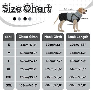 Водонепроникний зимовий теплий одяг для собак маленьких порід, чорний, розмір M