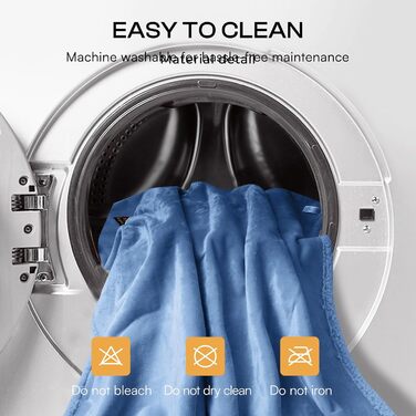 Водонепроникний коврик для тварин Luciphia, Sherpa Fleece, захист меблів від собак та котів, сіро-білий L (65' x57'), XL (85' x57', темно-синій), товстий