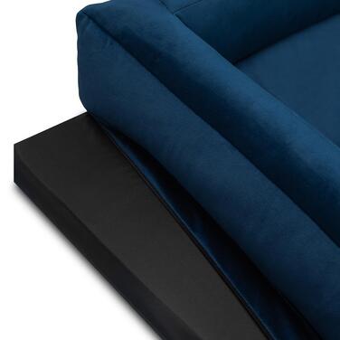 Ортопедичне велюрове лежак-преміум для собак середніх порід HUGGY DOGGY XL