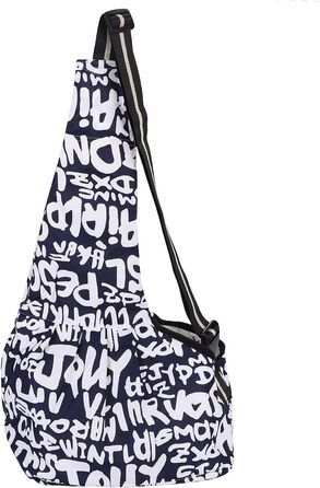 Сумка-переноска для собак і котів Oxford, регульована, блакитна, до 5 кг